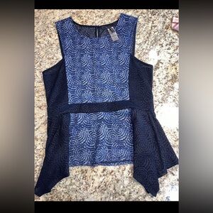 BCBG Peplum Top